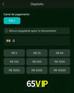 deposits 65VIP